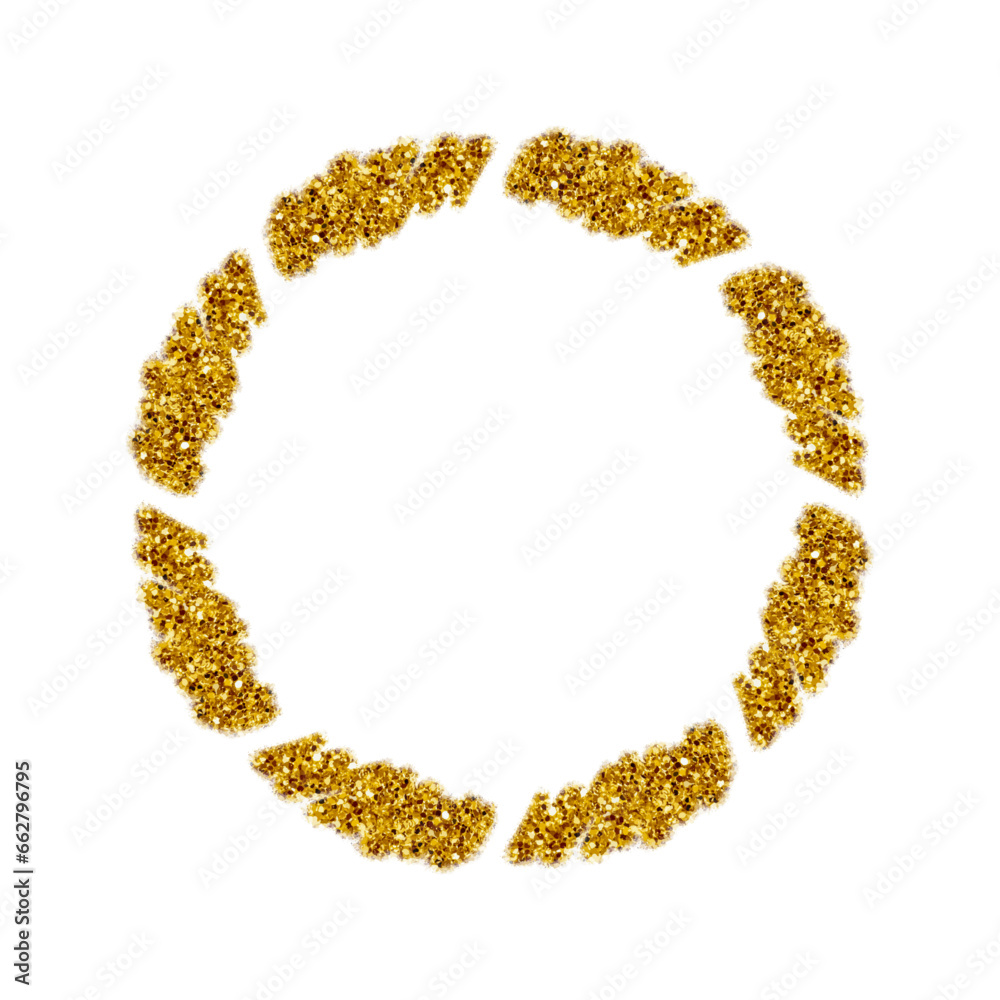 Fototapeta premium Golden wreath