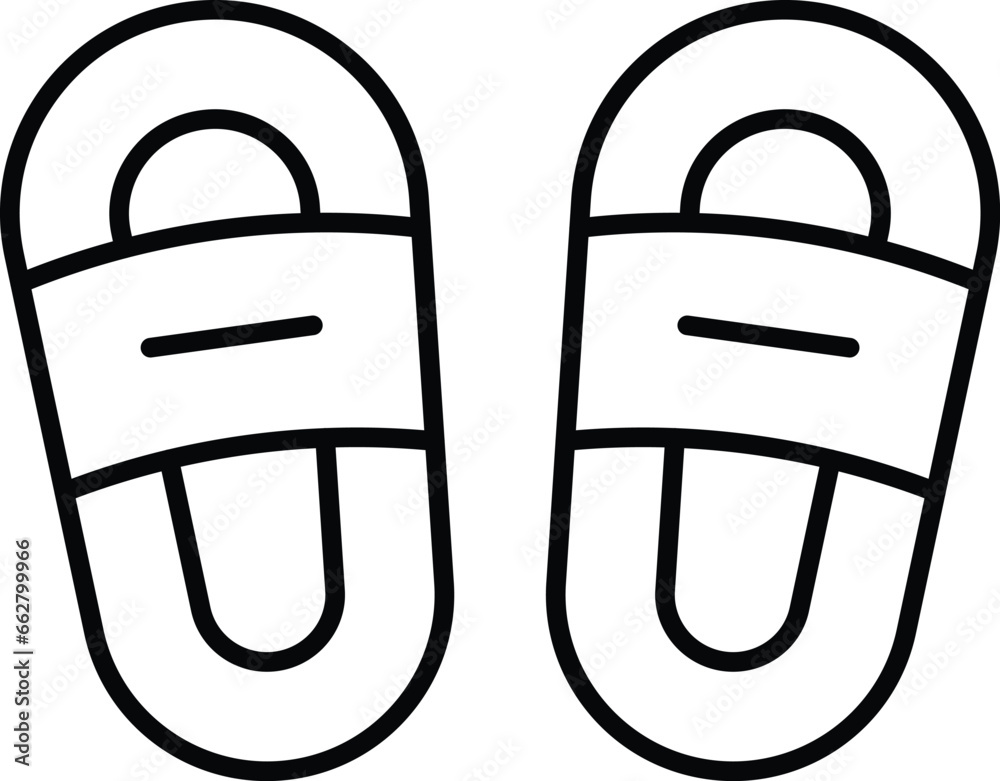 slippers vector design icon for download. Eps slippers vector design icon for download. Eps