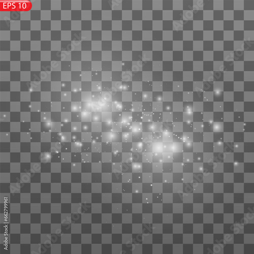 Abstract stylish light effect on a black background