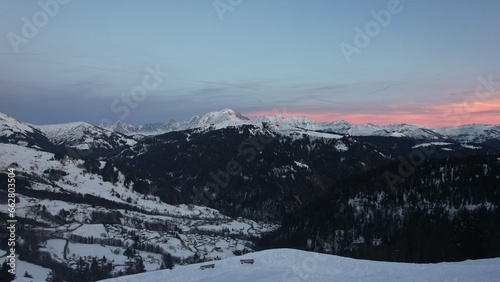 winter mountain landscape