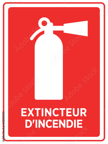 extincteur ou feu français