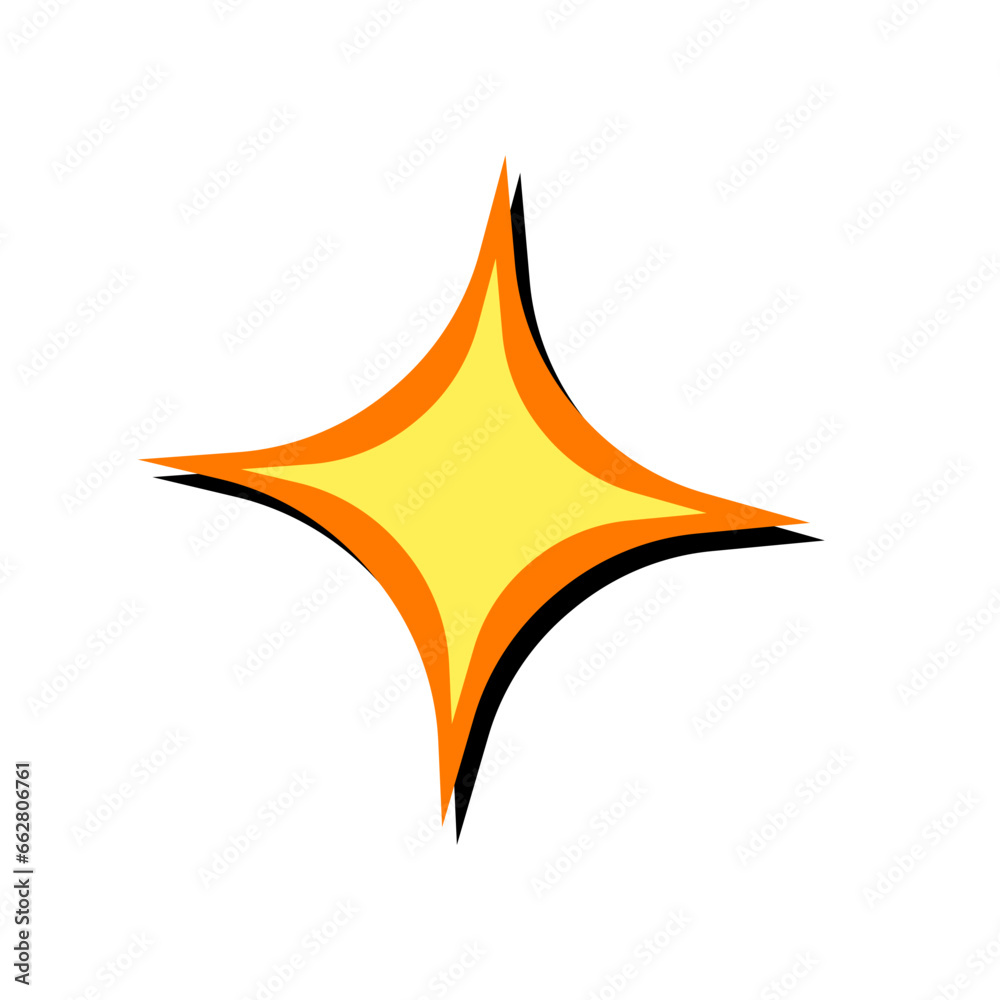 Sparkle Retro Star Sparkle Retro Star