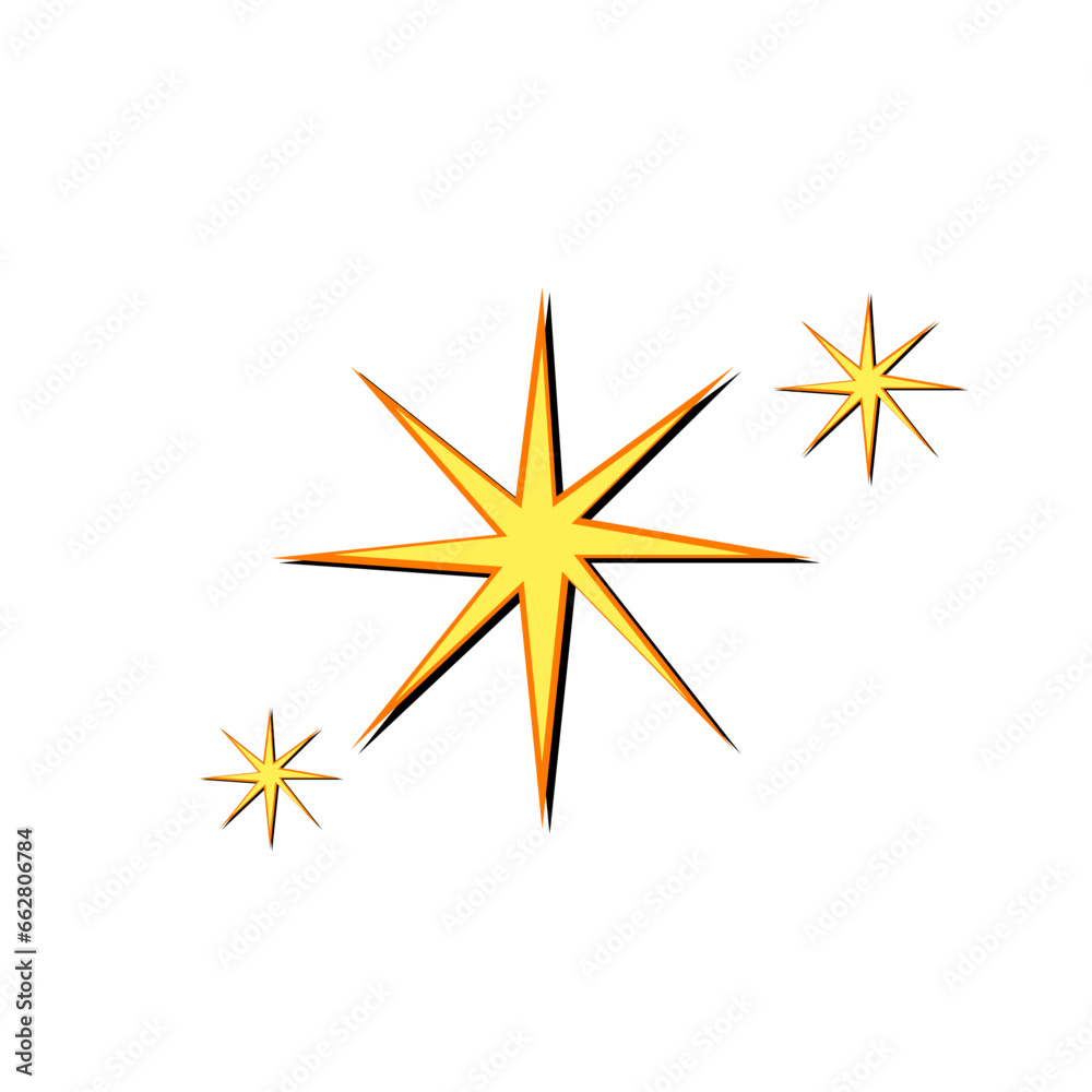 Sparkle Retro Star Sparkle Retro Star