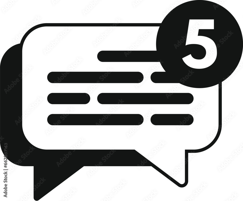 New message chat icon simple vector. Online group. Web thin New message chat icon simple vector. Online group. Web thin