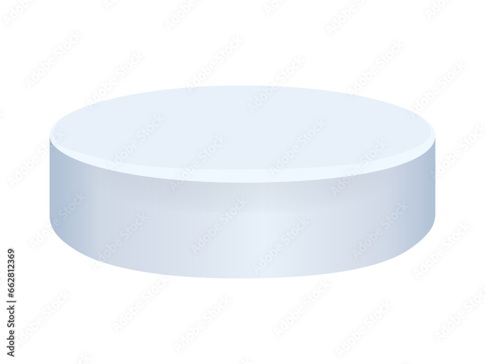 Single element ice podium blue isolated on transparent and white background. Close-up icon. Winter vector illustration. 3D pedestal for advertising and product presentation. Round cylinder monument. Single element ice podium blue isolated on transparent and white background. Close-up icon. Winter vector illustration. 3D pedestal for advertising and product presentation. Round cylinder monument.