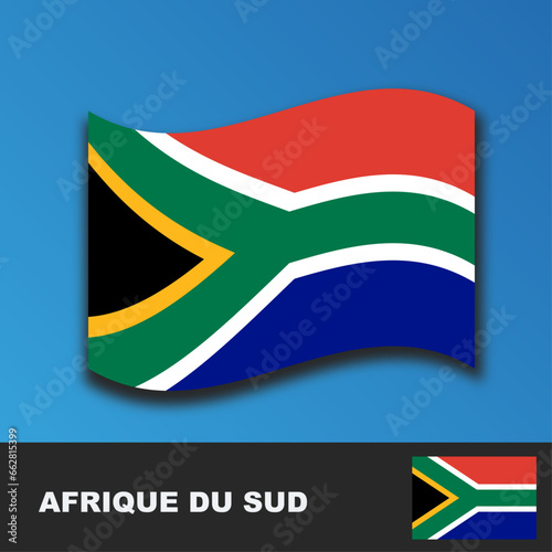 Drapeau Afrique du sud