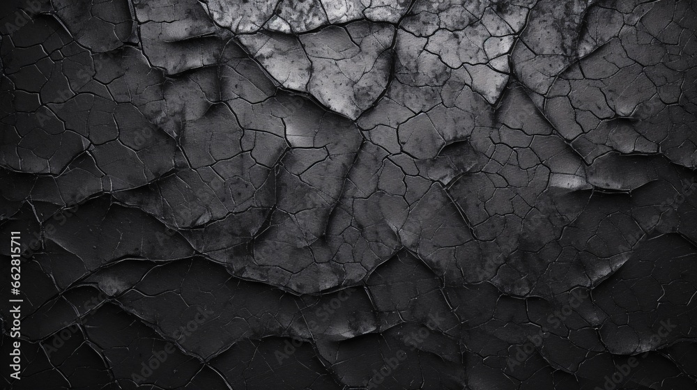 Abstract black textured background with scratches - obrazy, fototapety, plakaty 