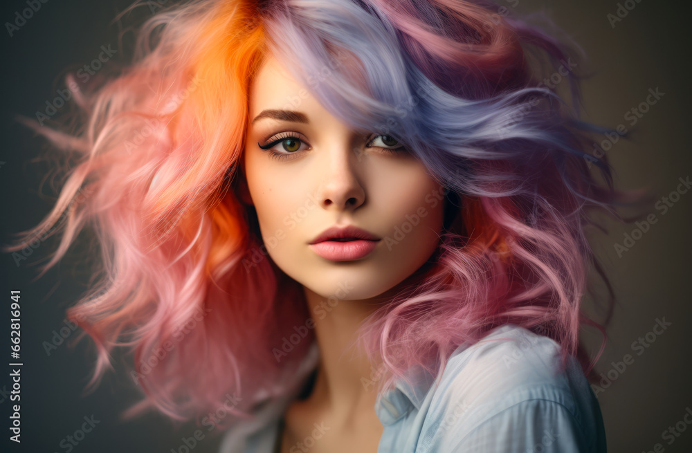 Portrait of an attractive young woman Portrait of an attractive young woman