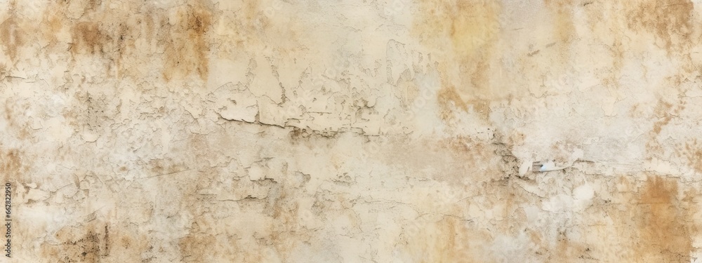 Seamless faux plaster, sponge painting fresco, limewash, concrete or cement inspired rustic accent wall background texture. Abstract painted stucco wallpaper pattern, neutral earthy