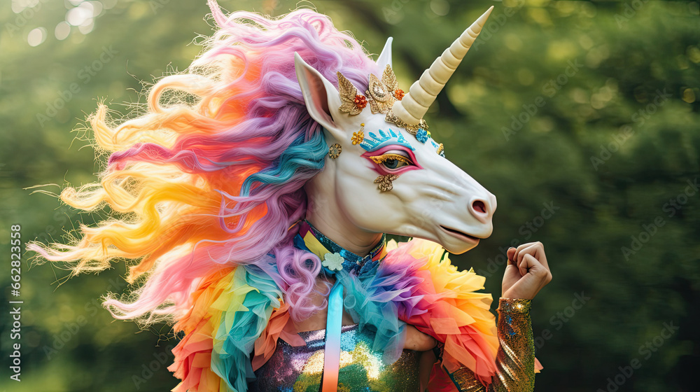 Whimsical Unicorn Costume