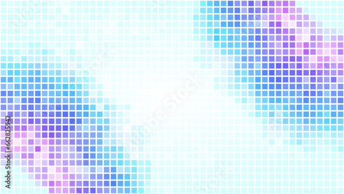 Mosaic color gradient. Vector illustration for your design project.
