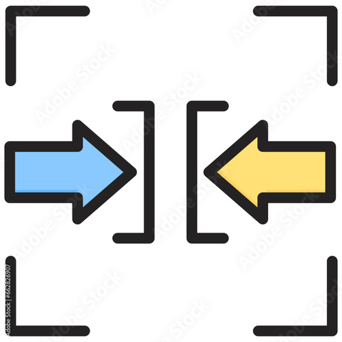 Constraints Outline Color Icon