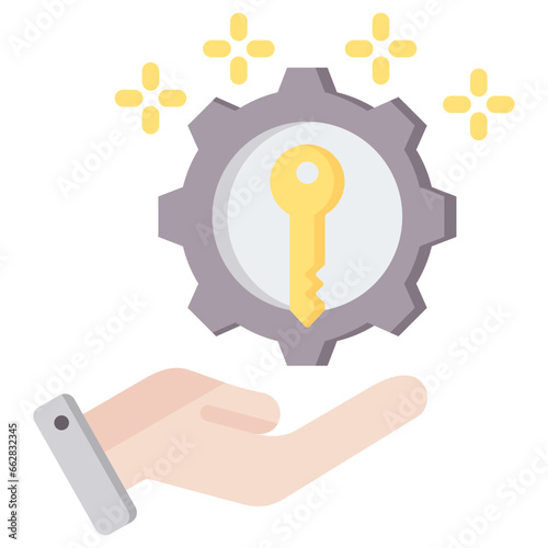 Ownership Flat Icon