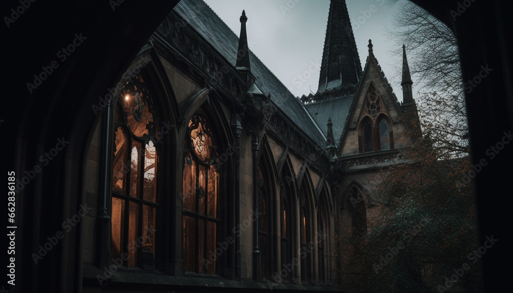Gothic architecture and spirituality meet in this ancient cathedral spire Gothic architecture and spirituality meet in this ancient cathedral spire