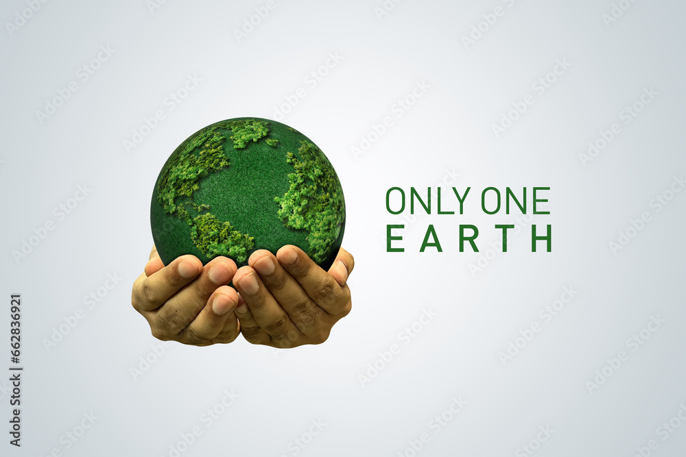 Only One Earth World Environment Day Concept 3d Design Happy Environment Day 05 June World 3292