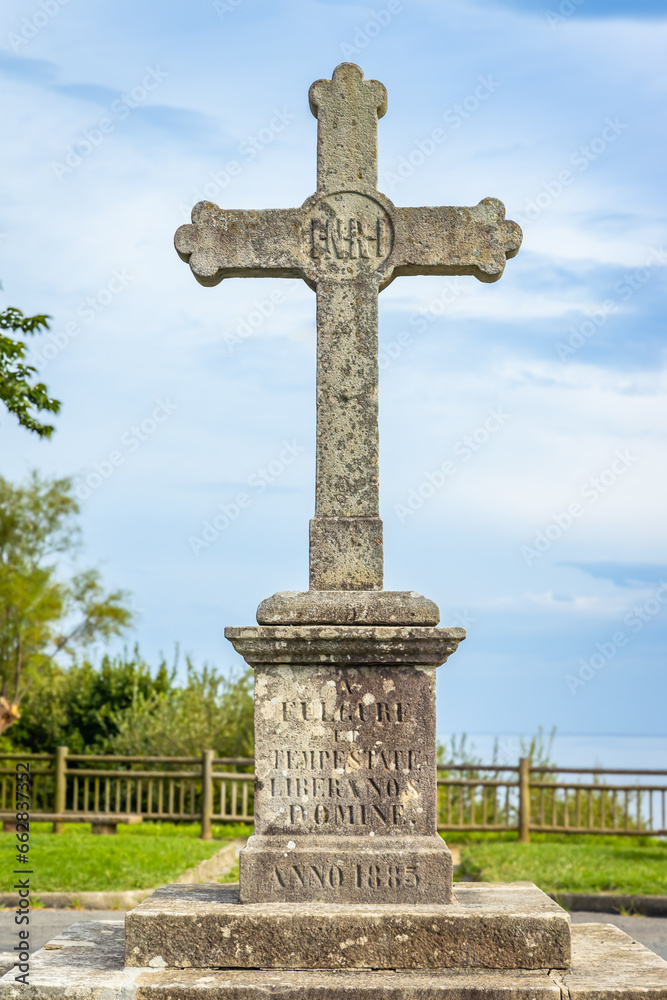 Archiloa cross in Saint-Jean-de-Luz, France