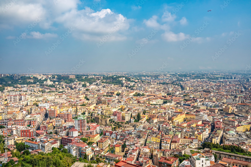 View of Naples Italy
