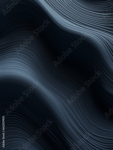 Slate Stone Creative Abstract Wavy Texture. Flowing Digital Art Decoration. Abstract Realistic Surface Vertical Background. Ai Generated Vibrant Curly Pattern.