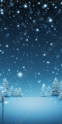 blue winter christmas background wallpaper gift card