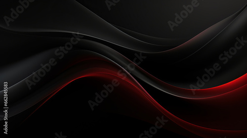 Abstract background waves. Black and red abstract background for wallpaper oder business card. Webdesign © Dina