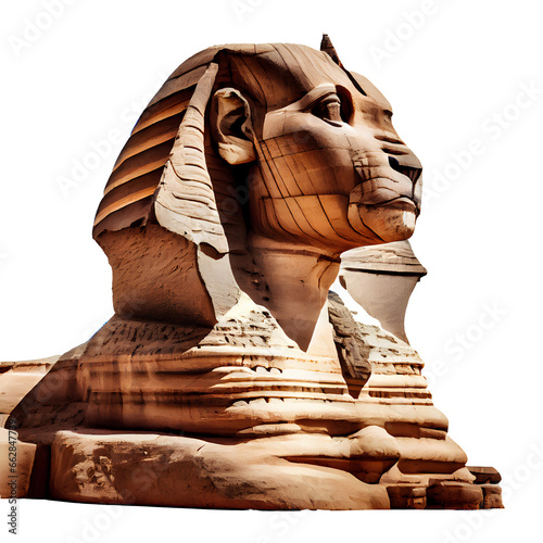 egyptian sphinx on transparent background PNG