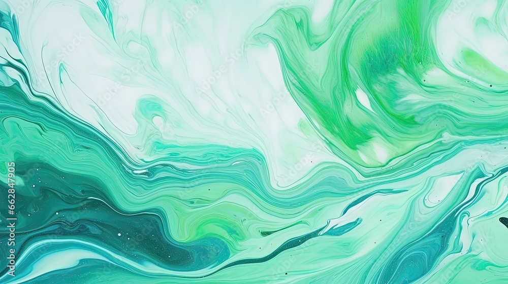 Abstract marbling oil acrylic paint background