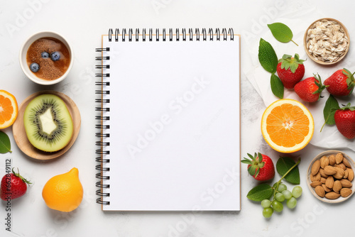 Fresh and juicy fruits on white background