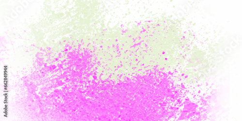 abstract watercolor background with space. Top view of taro powder on white background. Sprinkles of pink paint color pigments. abstract pink powder explosion on white background. Freeze motion 

