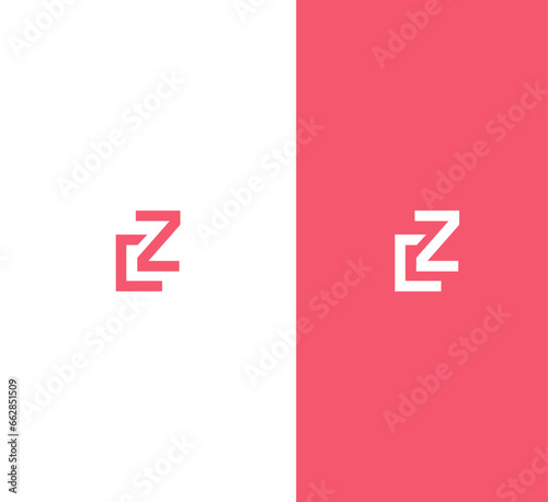 ZC, CZ letter logo