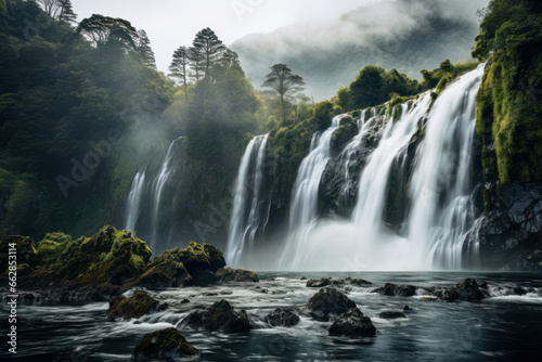 Majestic Waterfall