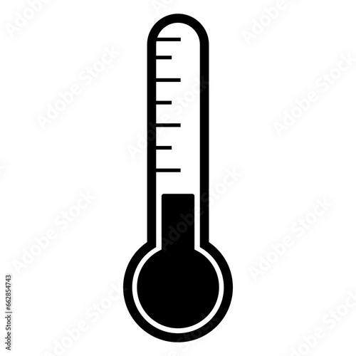 Thermometer isolated on a Transparent Background