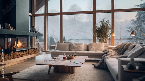 Modern Home Interior Design Ideas for Winter 2023 © Rendiero