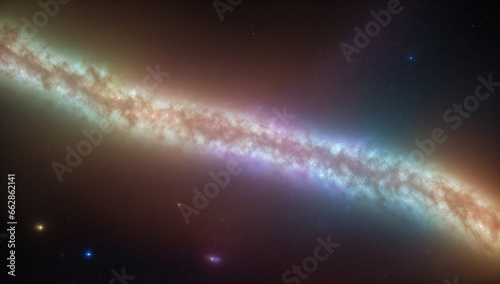 A Very Long  Bright  Pink  And Blue Spiral Shaped Object