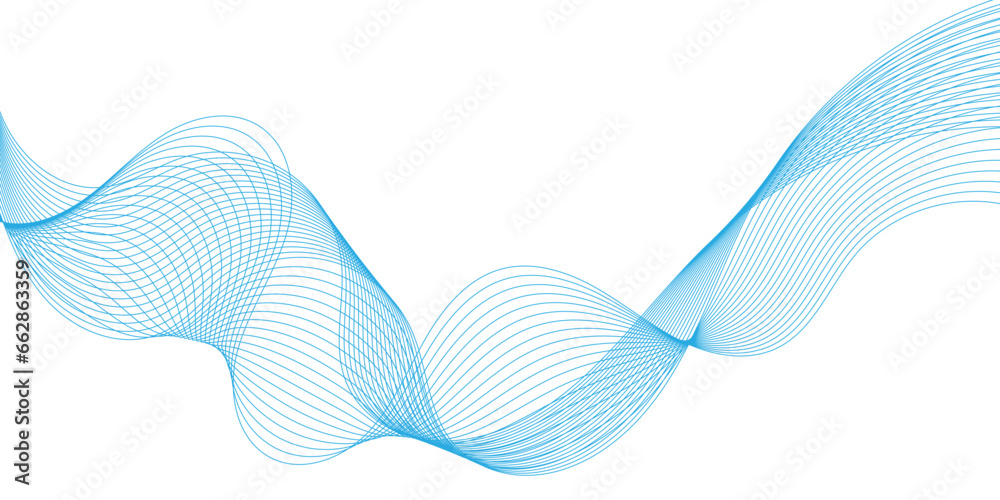 Abstract flowing wave lines in blue colour. Design element for technology, science, modern concept.vector eps 10 Abstract flowing wave lines in blue colour. Design element for technology, science, modern concept.vector eps 10