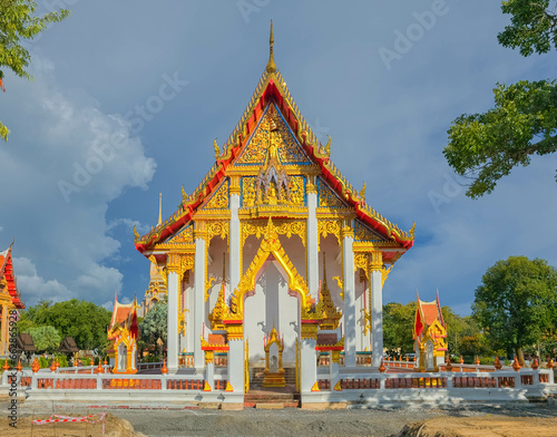 Wat Chalong or Wat Chaiharam Temple, Phuket Old Town, Thailand