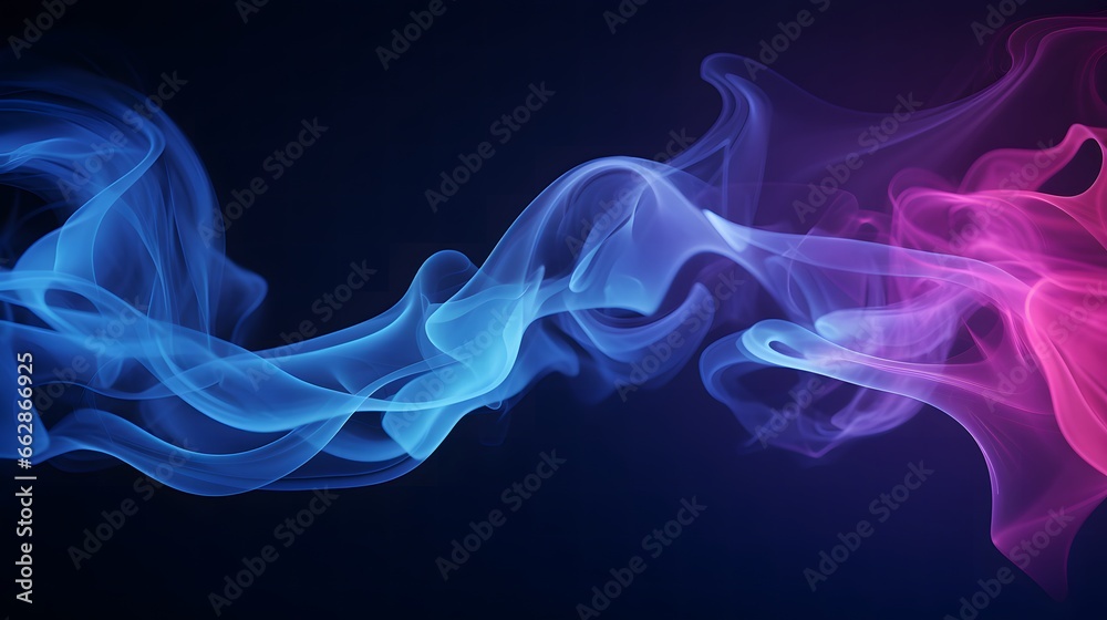 neon smoke on a black background neon smoke on a black background