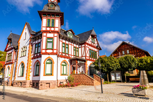 Herbstliche Fahrradrunde auf den Höhenweg des Thüringer Waldes über Oberhof und Suhl - Thüringen - Deutschland