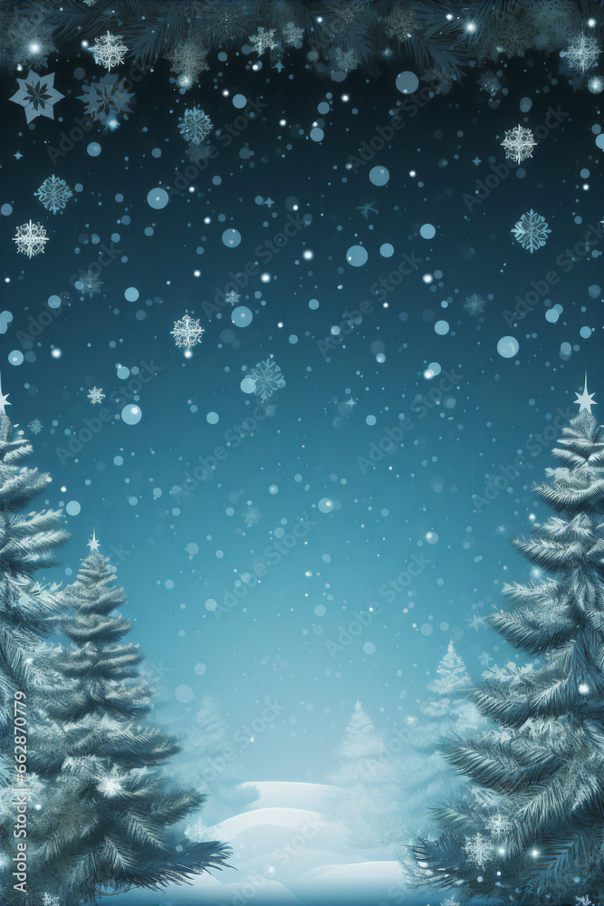 blue red gradient winter christmas background wallpaper gift card