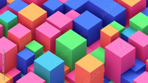 Colorful Cubes Wallpapers By Wallpapers