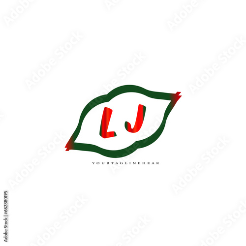  creative leap logo with gradient colour for your cosmetics business.