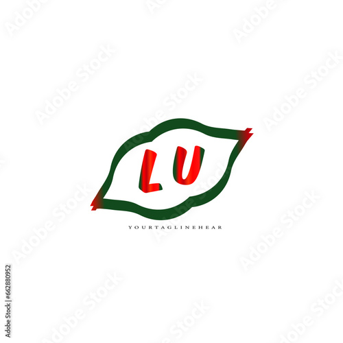 creative leap logo with gradient colour for your cosmetics business.