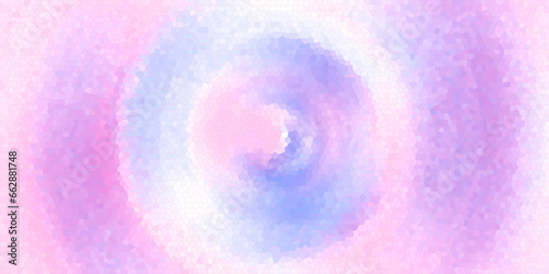 Różowe tło z efektem gradient. Kolorowa ilustracja do projektu, oryginalny wzór witraż z miejscem na tekst