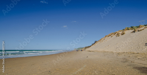 Beach of Wissant on the Opal coast