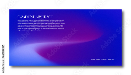 Modern trendy grainy gradient background, colorful abstract liquid 3d . Soft gradient backdrop with place for text. Futuristic design for banner, poster, cover, flyer, presentation, landing page
