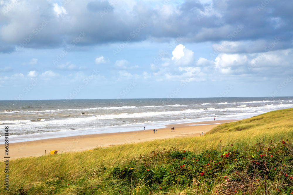 Strand von Egmond aan Zee, Niederlande 