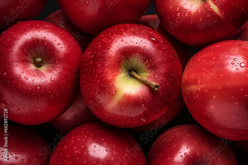red apples background