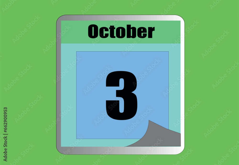 days of the month of october days of the month of october