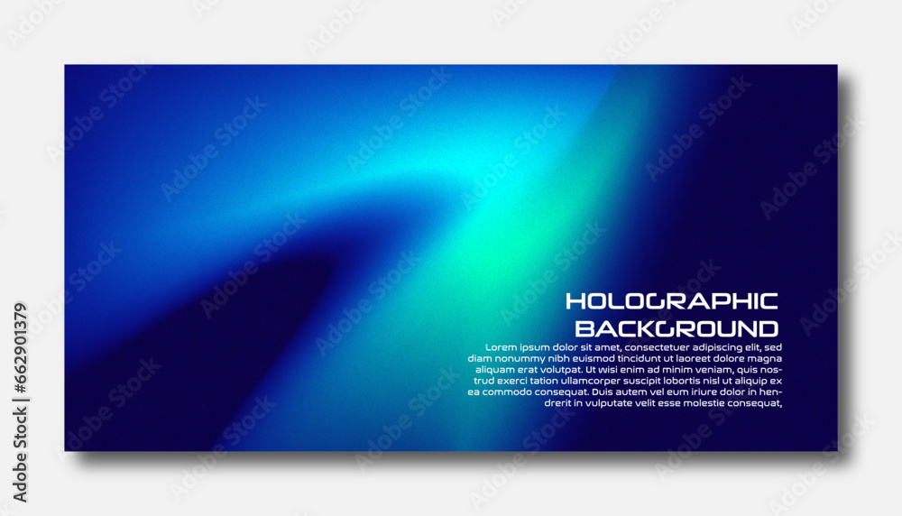 Fototapeta premium Modern trendy grainy gradient background, colorful abstract liquid 3d . Soft gradient backdrop with place for text. Futuristic design for banner, poster, cover, flyer, presentation, landing page
