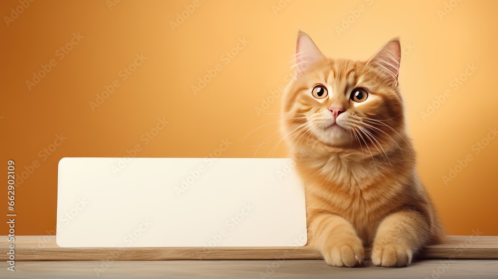 Cute Kitten Supporting Pet Welfare - Veterinary Clinic Message Cute Kitten Supporting Pet Welfare - Veterinary Clinic Message