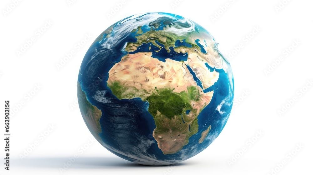 World Geography - Earth Model Featuring Africa and Middle Eastern Countries World Geography - Earth Model Featuring Africa and Middle Eastern Countries